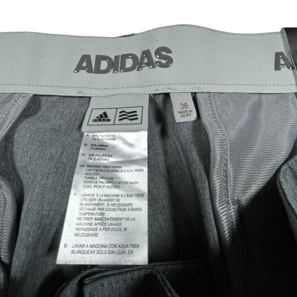Adidas Ultimate365 Golf Shorts Men's 38 Dark Grey Heather Woven‎ NWT NEW